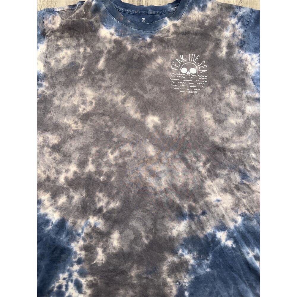 Fear The Sea ROARK XXL Blue Tie Dye T-shirt
